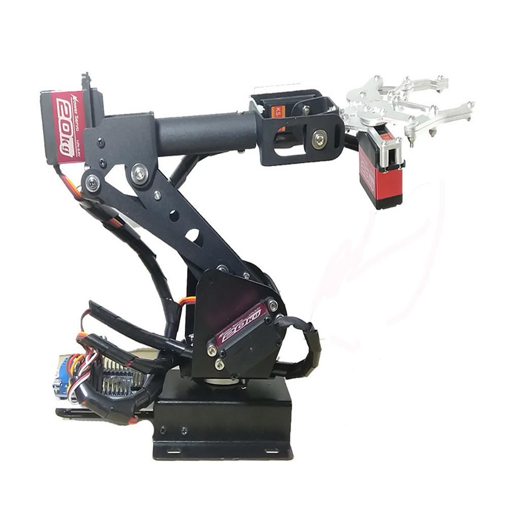 Programmable Robotic Arm Kit Arduino - Ps2 Control 6 DOF Robotic Arm