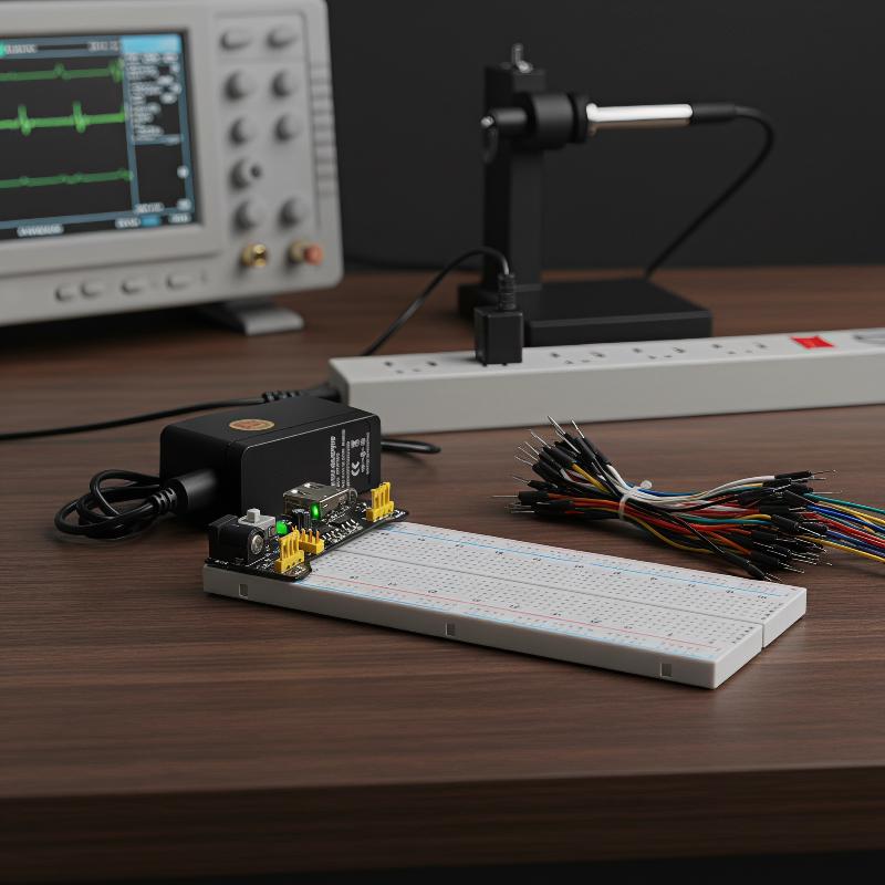 Breadboard Jumper Wires Power Supply Kit - MB-102 Breadboard Kit with Jumper Wires