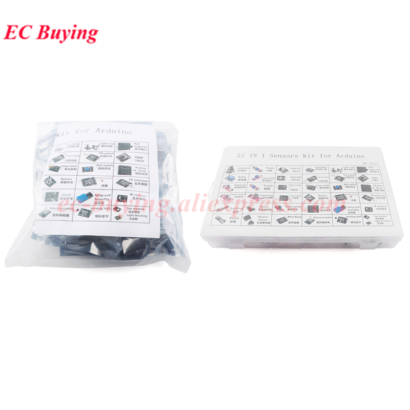 37 in 1 Sensors Modules 37 Kit - Arduino Sensor Kit 37 Modules Starter ulasan dan harga