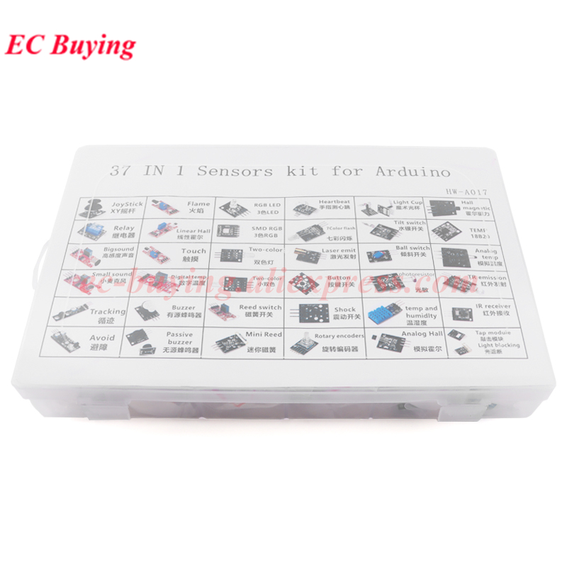 37 in 1 Sensors Modules 37 Kit - Arduino Sensor Kit 37 Modules Starter ulasan dan harga