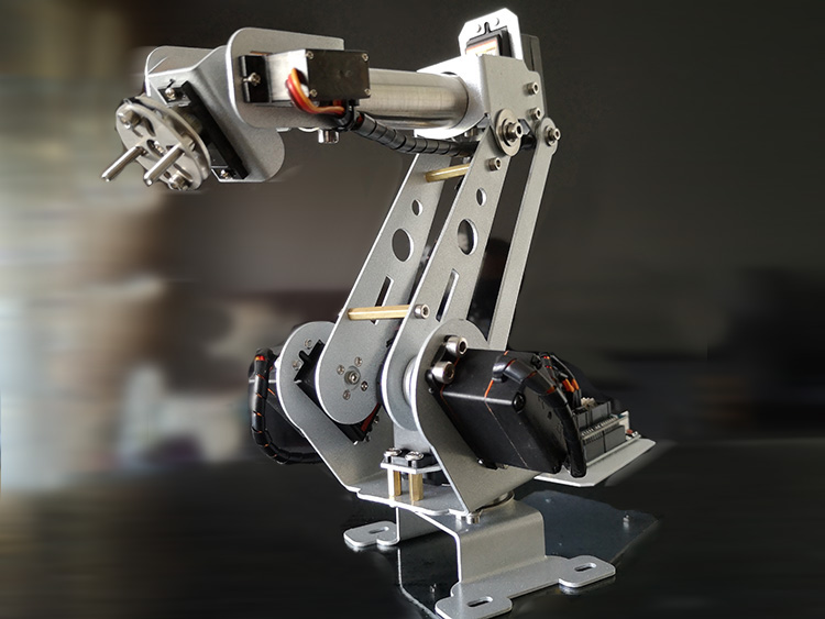 6 Dof Robotic Arm Stainless St - Programmable Robotic Arm Kit Arduino ulasan dan harga