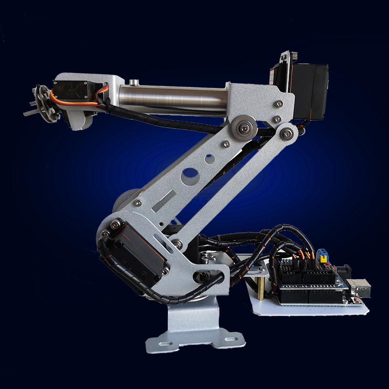 6 Dof Robotic Arm Stainless St - Programmable Robotic Arm Kit Arduino ulasan dan harga