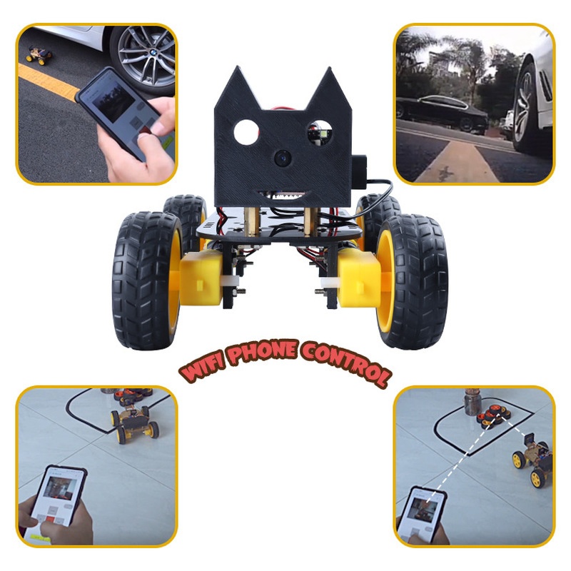 ESP32 AI Robot Smart Coding Pr - Stem Robot Building Kit Coding ulasan dan harga