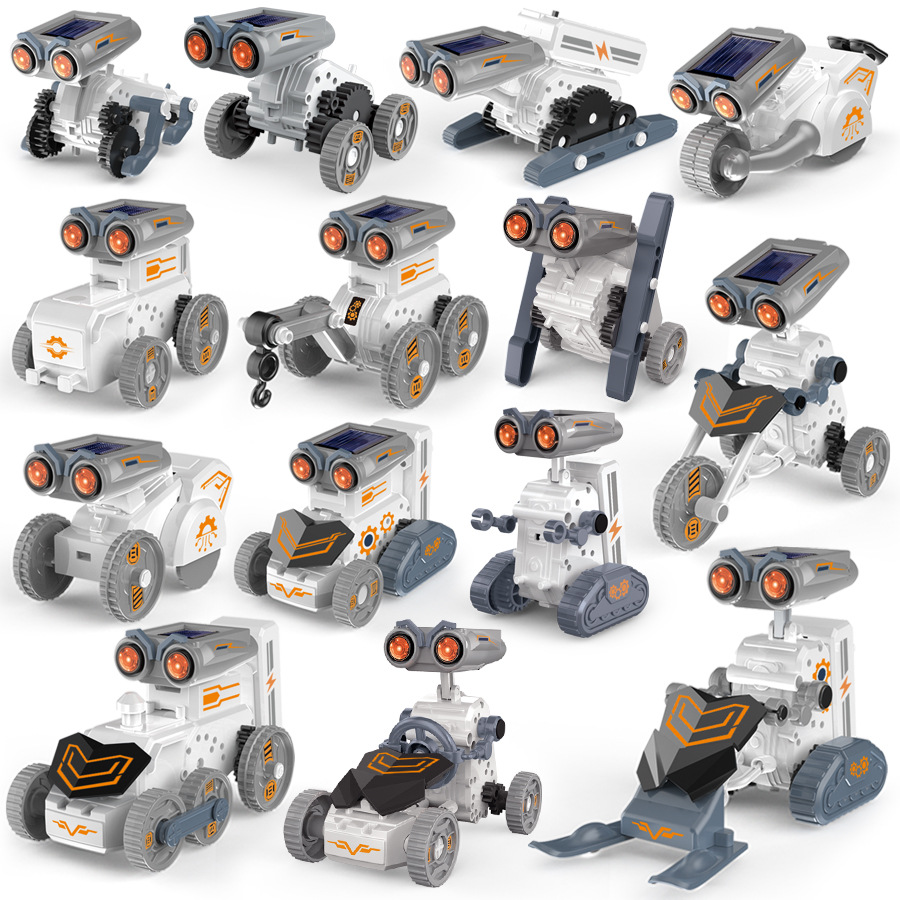 14 In 1 Solar Powered DIY Prog - Solar Powered Robot Kit 14 In 1 ulasan dan harga