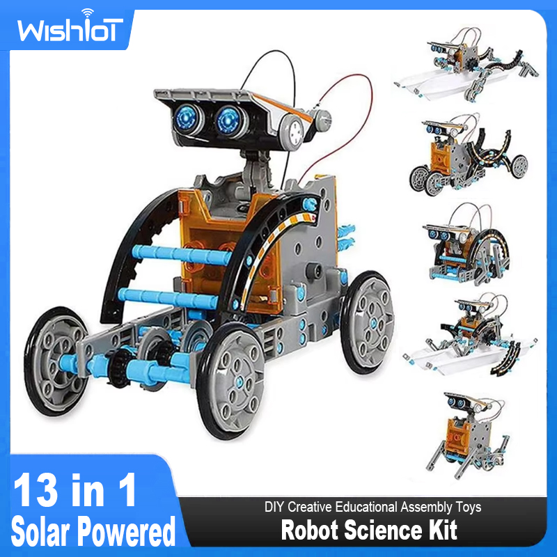 13 in 1 Solar Powered Robot Sc - Solar Powered Robot Kit 14 In 1 ulasan dan harga