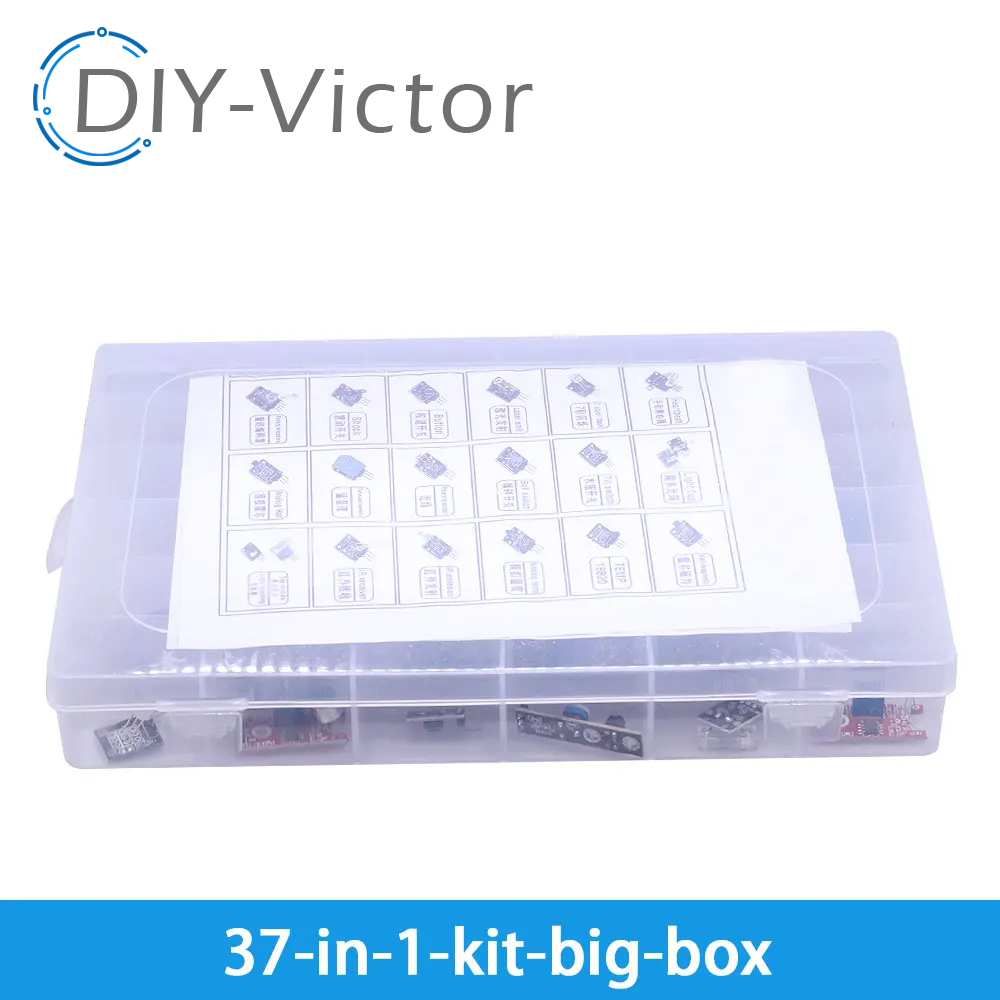 For Arduino 45 in 1 Sensors Mo - Arduino Sensor Kit 37 Modules Starter ulasan dan harga