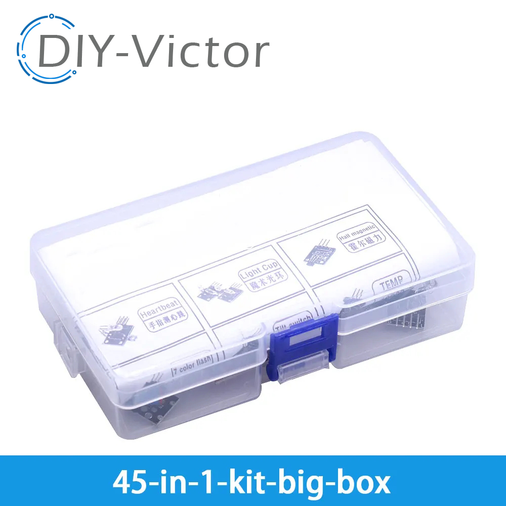 For Arduino 45 in 1 Sensors Mo - Arduino Sensor Kit 37 Modules Starter ulasan dan harga