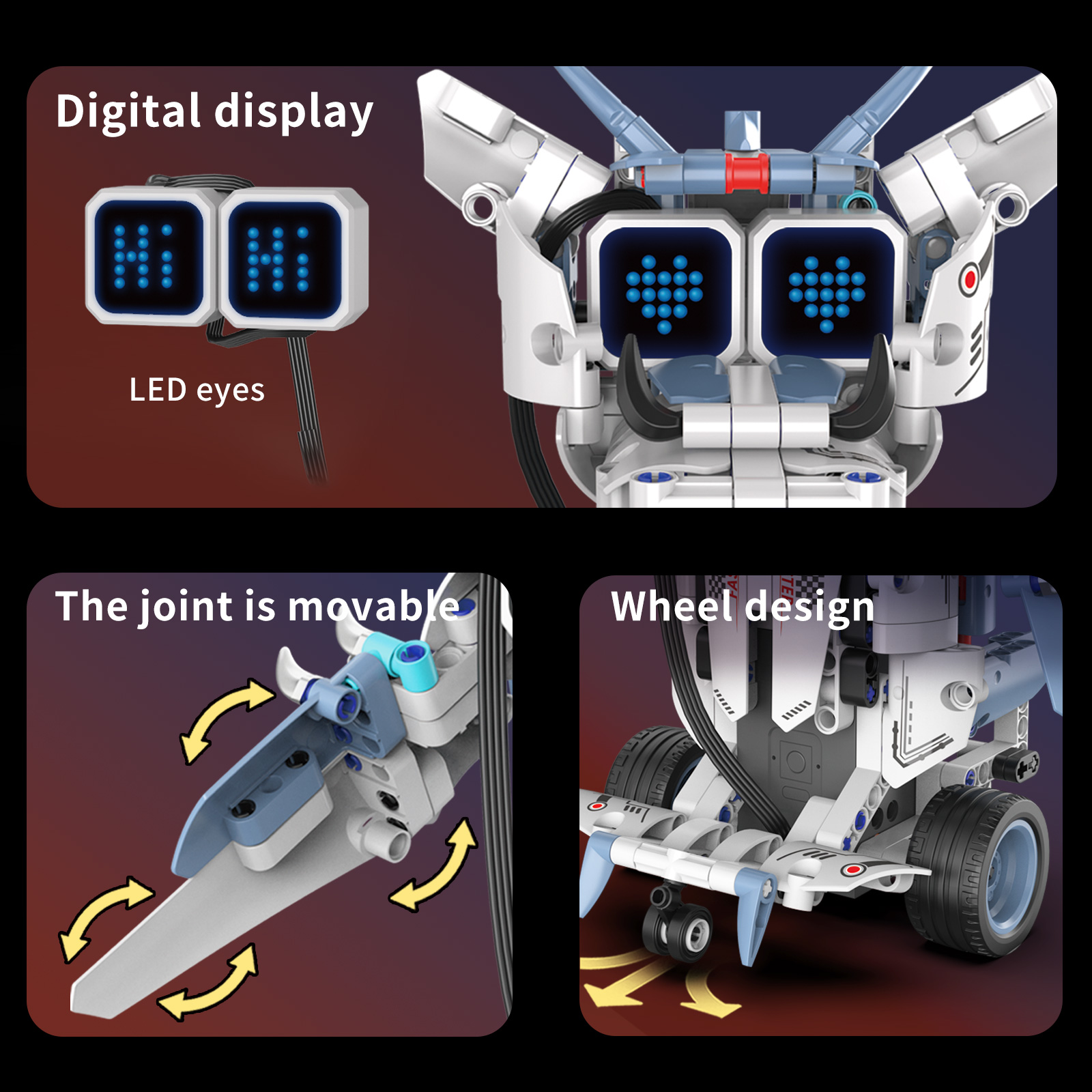 96229 342PCS Fire Breathing Dr - Stem Robot Building Kit Coding ulasan dan harga