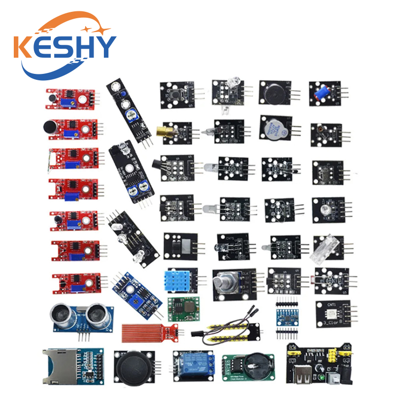 45 in 1 Sensors Modules 16 Kin - Arduino Sensor Kit 37 Modules Starter ulasan dan harga