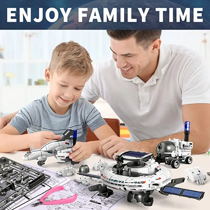 12 in 1 Science Experiment Sol - Solar Powered Robot Kit 14 In 1 ulasan dan harga