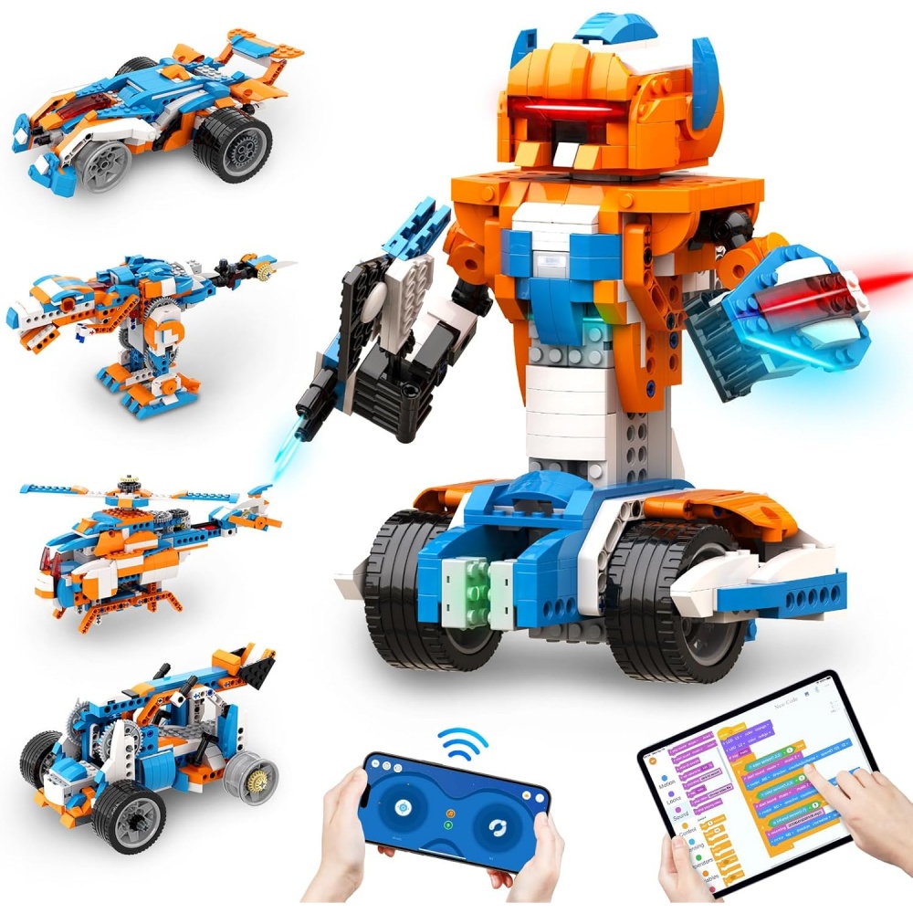 Apitor Robot X Building Kit 12 - Stem Robot Building Kit Coding ulasan dan harga