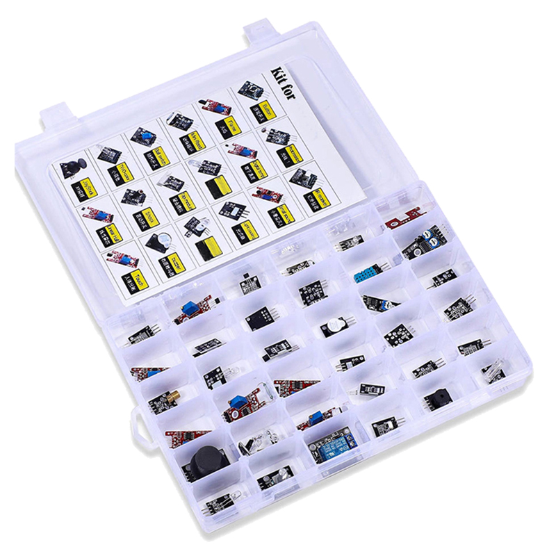For arduino 45 in 1 Sensors Mo - Arduino Sensor Kit 37 Modules Starter ulasan dan harga