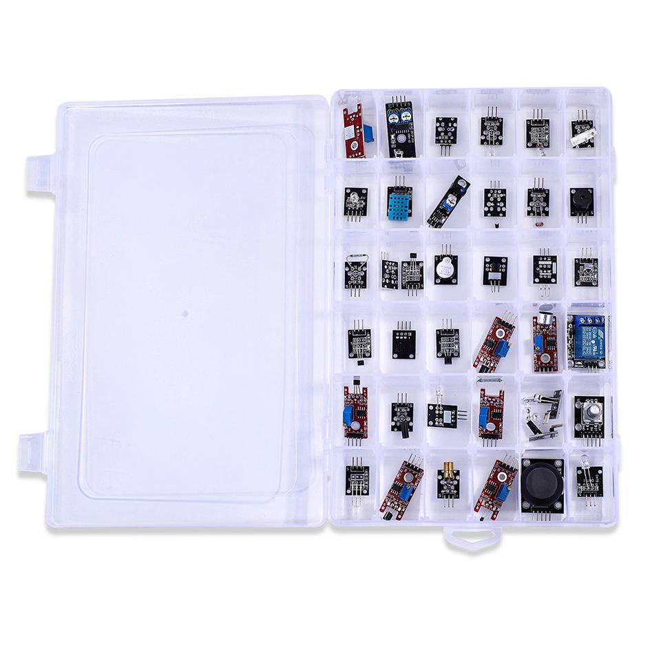 For arduino 45 in 1 Sensors Mo - Arduino Sensor Kit 37 Modules Starter ulasan dan harga