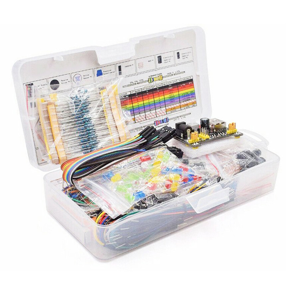 Breadboard Sta/rter Kit 830 Po - Breadboard Jumper Wires Power Supply Kit ulasan dan harga