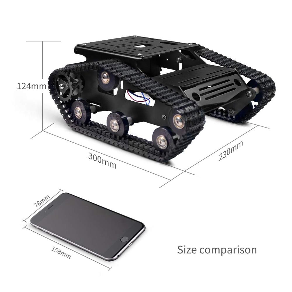 Smart Robot Car Tank Chassis K - Raspberry Pi Robot Platform Tank Chassis ulasan dan harga
