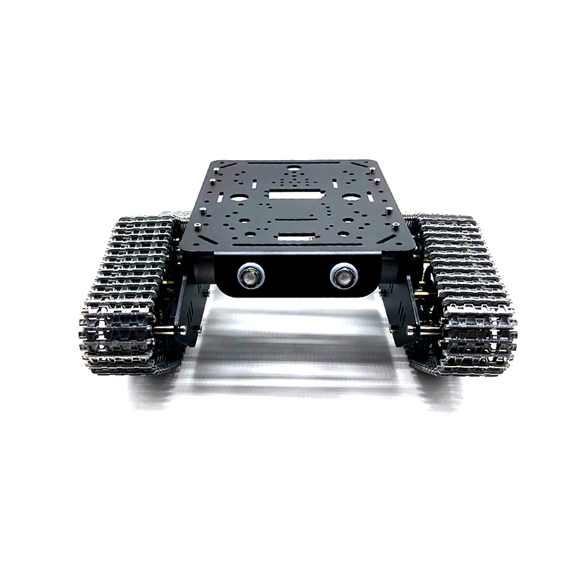 Metal 2WD Tank Chassis with Pl - Programmable Robotic Arm Kit Arduino ulasan dan harga