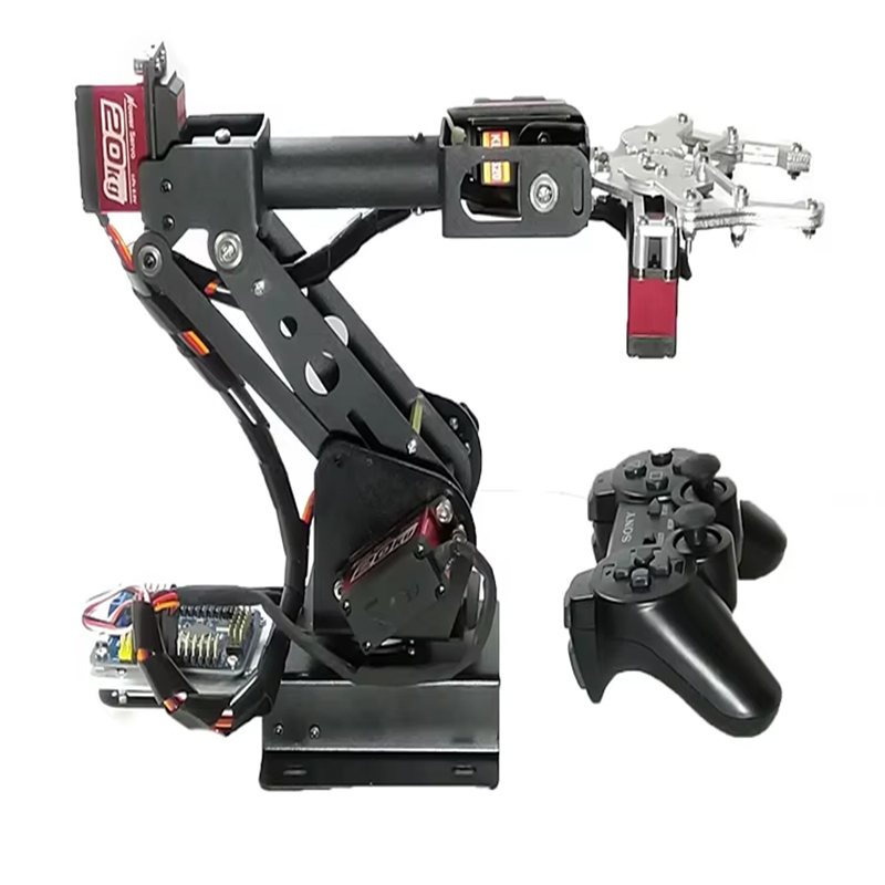 Ps2 Control 6 DOF Robotic Arm  - Programmable Robotic Arm Kit Arduino ulasan dan harga