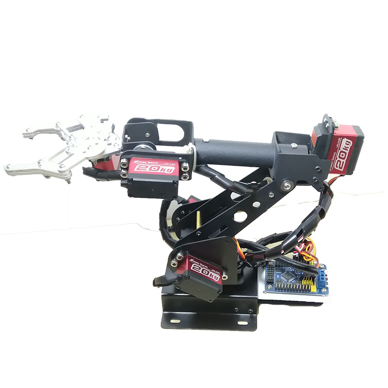 Ps2 Control 6 DOF Robotic Arm  - Programmable Robotic Arm Kit Arduino ulasan dan harga