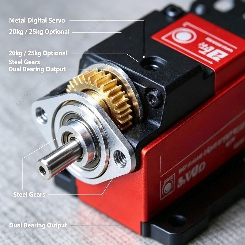 6 DOF Metal Mechanical Arm, Al - Programmable Robotic Arm Kit Arduino ulasan dan harga