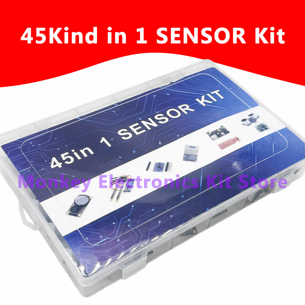 45 Kinds in 1 Sensors Modules  - Arduino Sensor Kit 37 Modules Starter ulasan dan harga