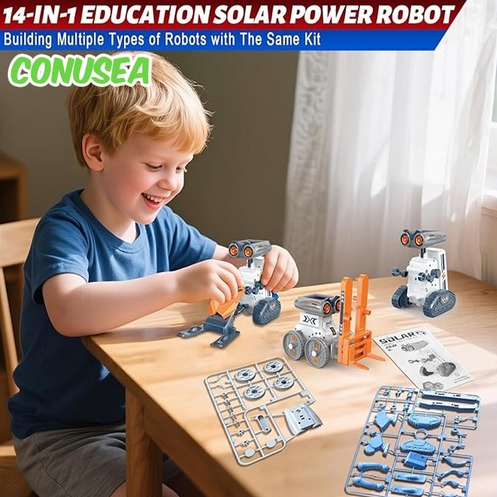 14 In 1 Solar Robot Building K - Solar Powered Robot Kit 14 In 1 ulasan dan harga