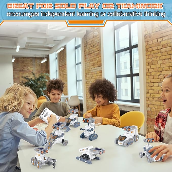 14 In 1 Solar Robot Building K - Solar Powered Robot Kit 14 In 1 ulasan dan harga