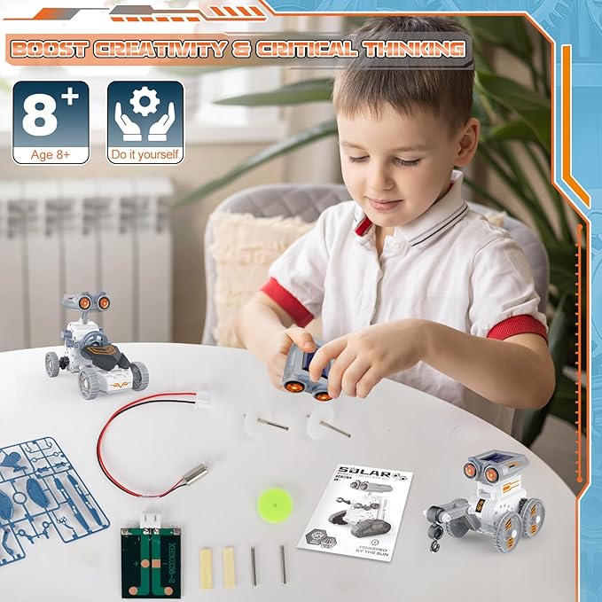 14 In 1 Solar Robot Building K - Solar Powered Robot Kit 14 In 1 ulasan dan harga
