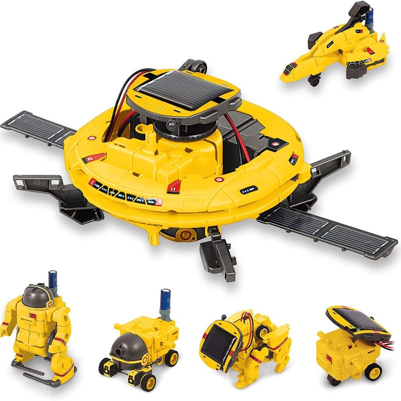 6-in-1 Solar Powered STEM Robo - Solar Powered Robot Kit 14 In 1 ulasan dan harga