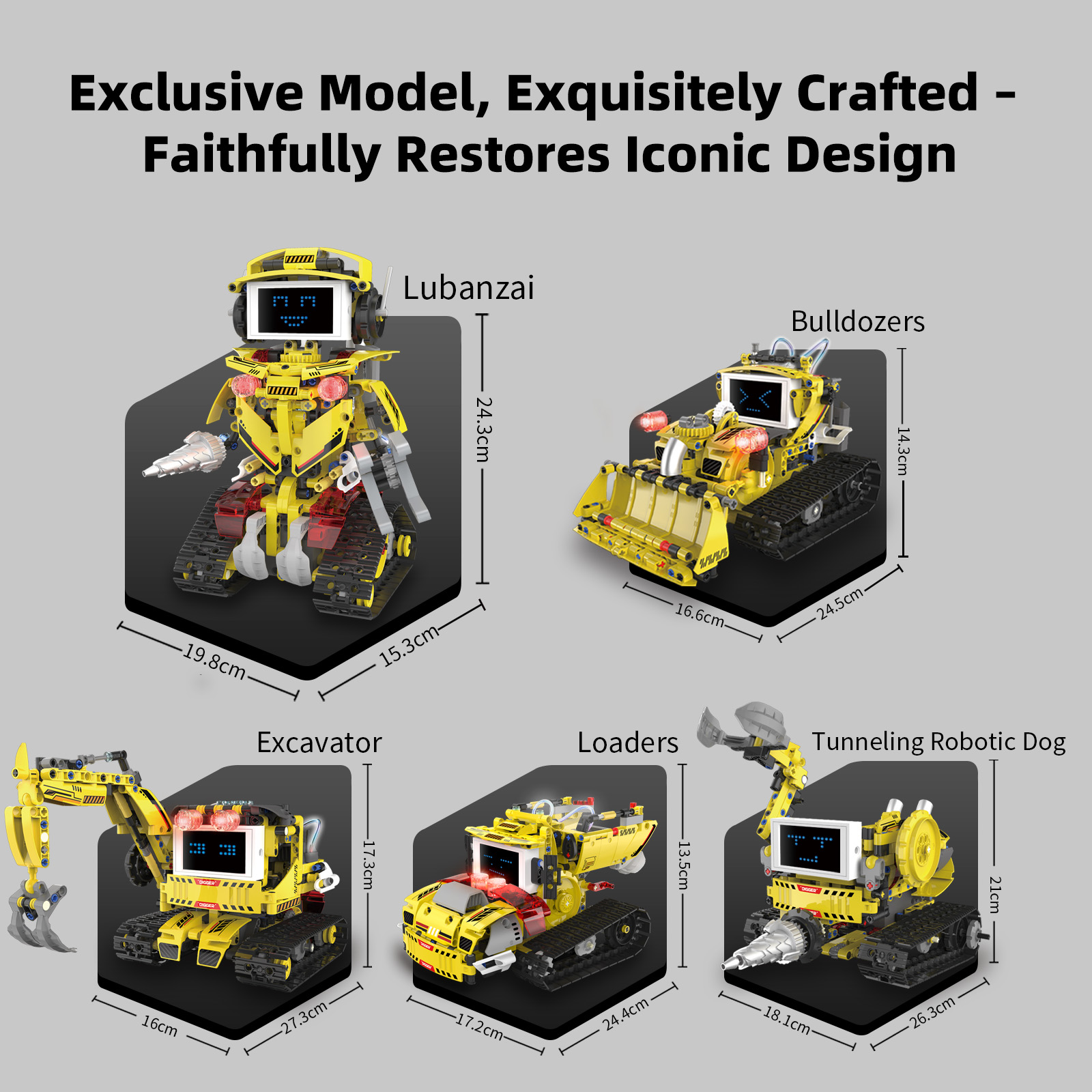 660PCS 5‑in‑1 Engineering Robo - Stem Robot Building Kit Coding ulasan dan harga