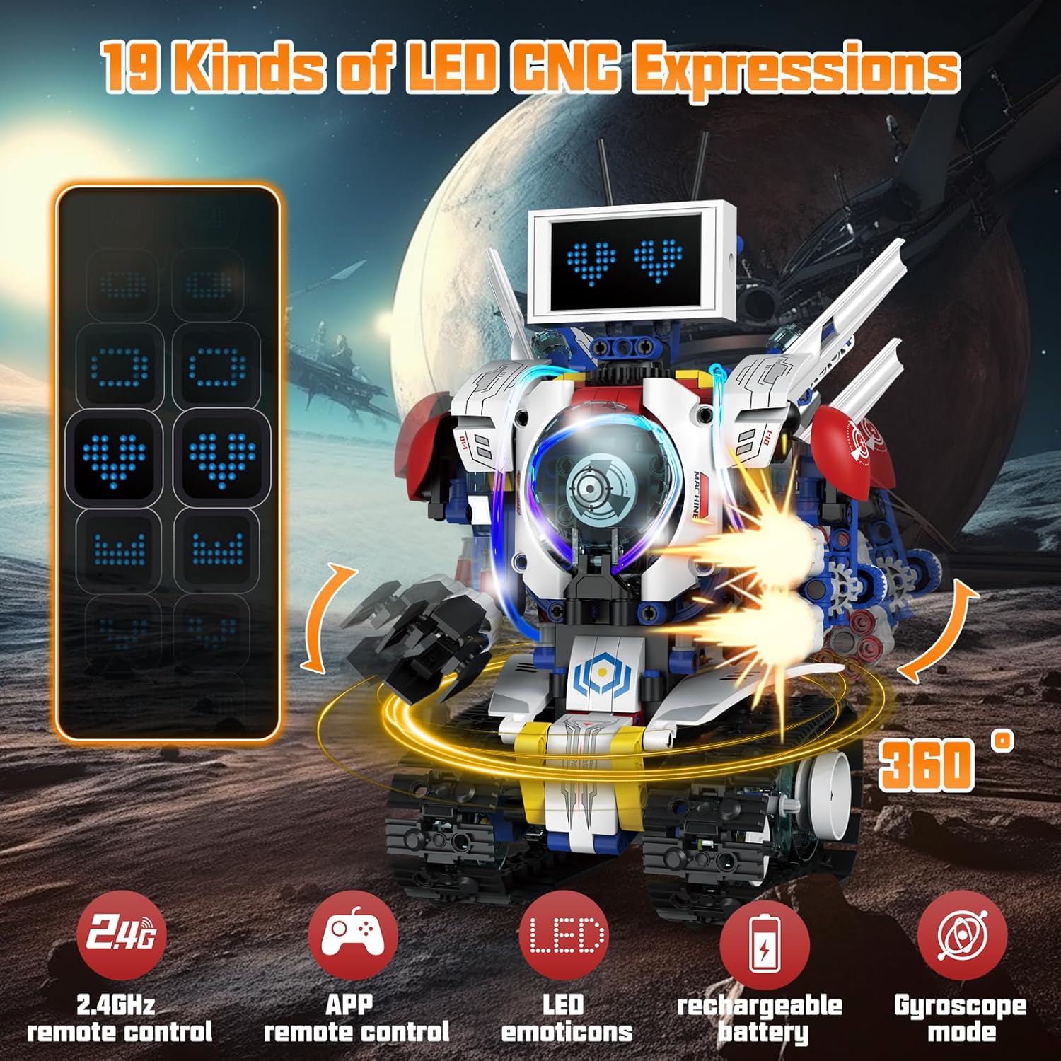 5 in 1 STEM Robot Building Toy - Stem Robot Building Kit Coding ulasan dan harga