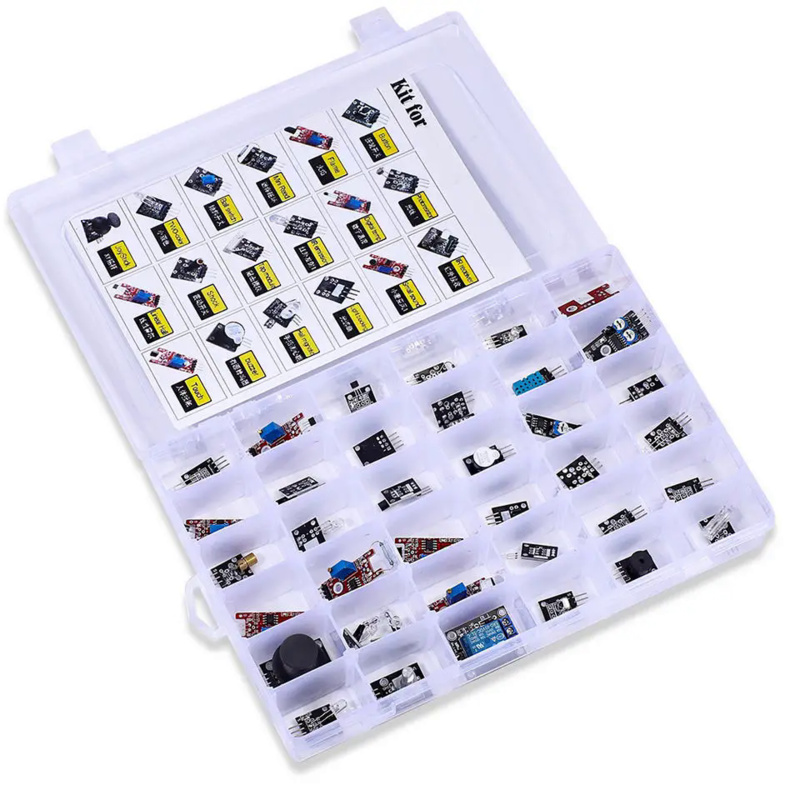 For arduino 45 in 1 Sensors Mo - Arduino Sensor Kit 37 Modules Starter ulasan dan harga