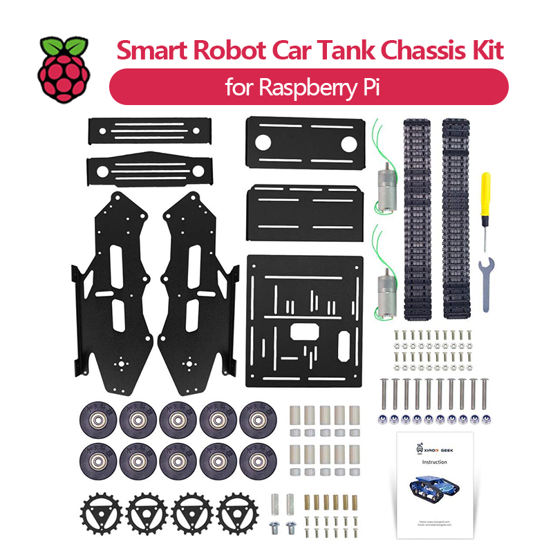 Smart Robot Car Tank Chassis K - Raspberry Pi Robot Platform Tank Chassis ulasan dan harga