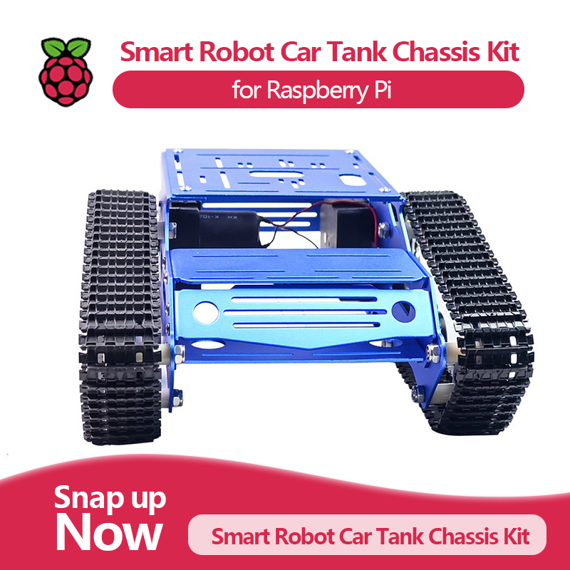 Smart Robot Car Tank Chassis K - Raspberry Pi Robot Platform Tank Chassis ulasan dan harga