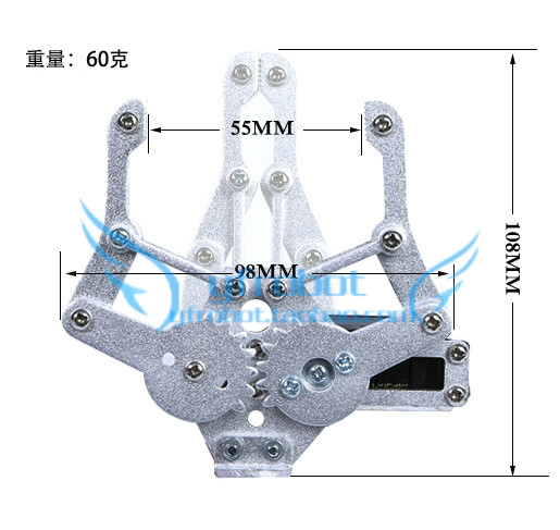 STEAM DIY 6 DOF Robot Metal Al - Programmable Robotic Arm Kit Arduino ulasan dan harga