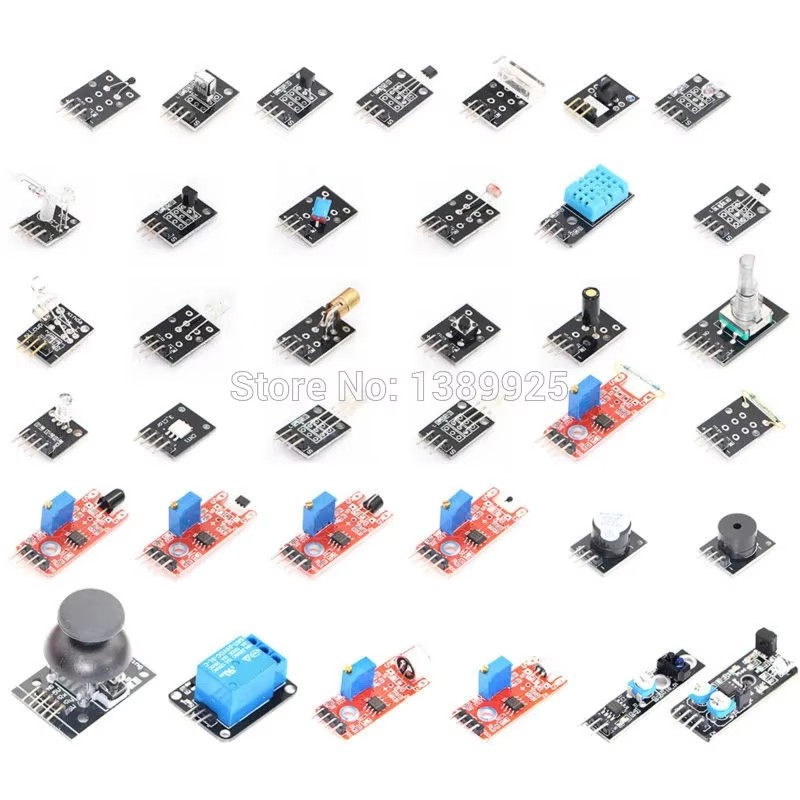 New Item New R3 Board + 37 mod - Arduino Sensor Kit 37 Modules Starter ulasan dan harga