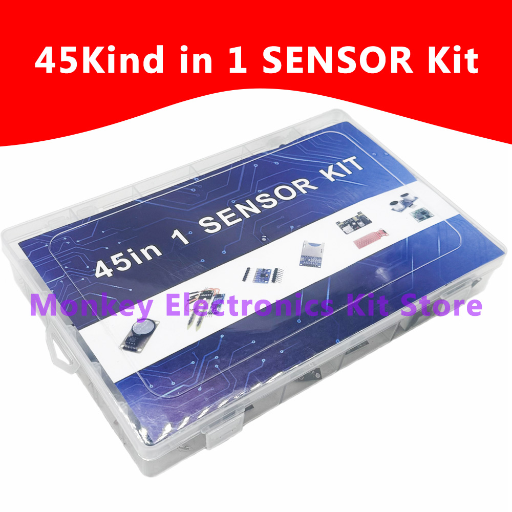 45 in 1 Sensors Modules and  1 - Arduino Sensor Kit 37 Modules Starter ulasan dan harga
