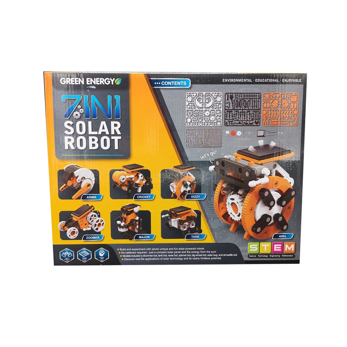Robot Kit 7 in 1 Educational D - Solar Powered Robot Kit 14 In 1 ulasan dan harga