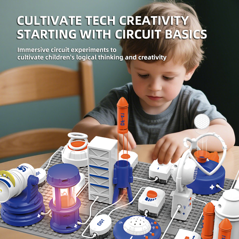 STEM Electronic Circuit Buildi - Electronic Building Blocks Stem Kit ulasan dan harga