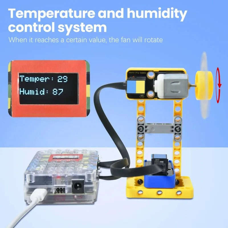 DIY Electronic STEM Smart Farm - Electronic Building Blocks Stem Kit ulasan dan harga