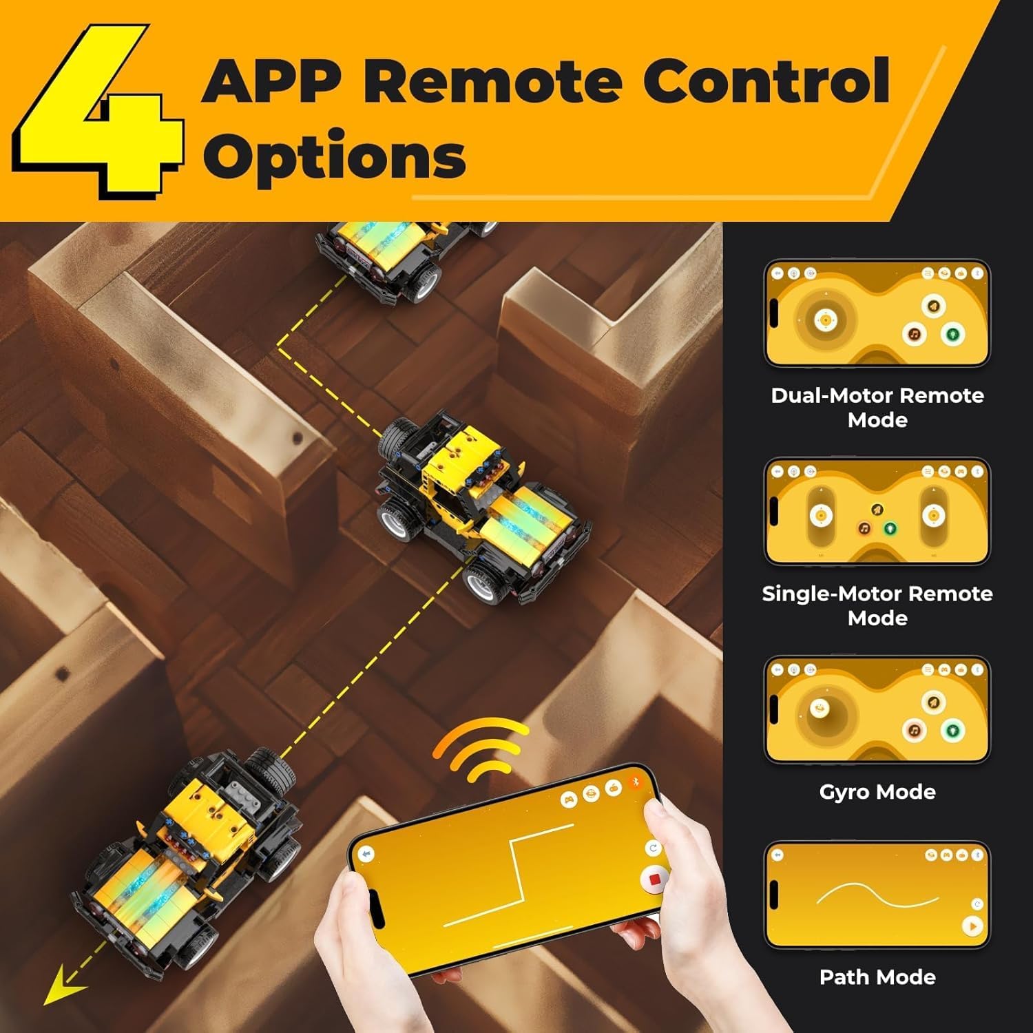 Apitor Robot R Programmable Ki - Stem Robot Building Kit Coding ulasan dan harga