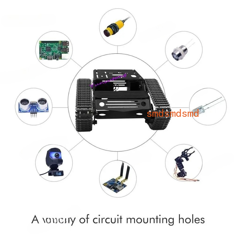 Smart Robot Car Tank Chassis K - Raspberry Pi Robot Platform Tank Chassis ulasan dan harga