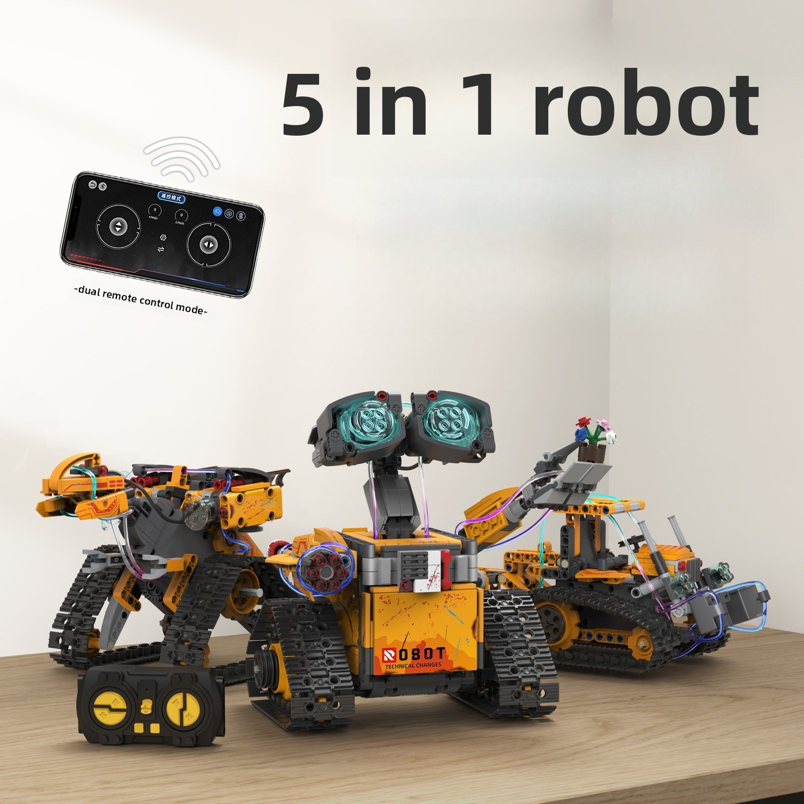 WALL-E Style Programmable Robo - Stem Robot Building Kit Coding ulasan dan harga