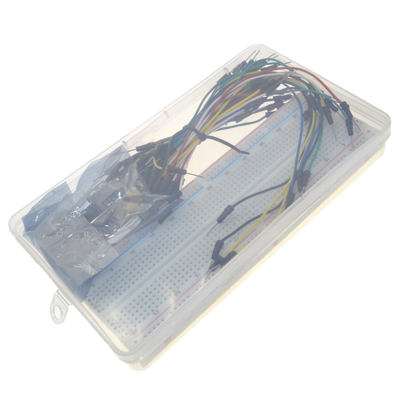 LIZAO MB-102 830 Points Breadb - Breadboard Jumper Wires Power Supply Kit ulasan dan harga
