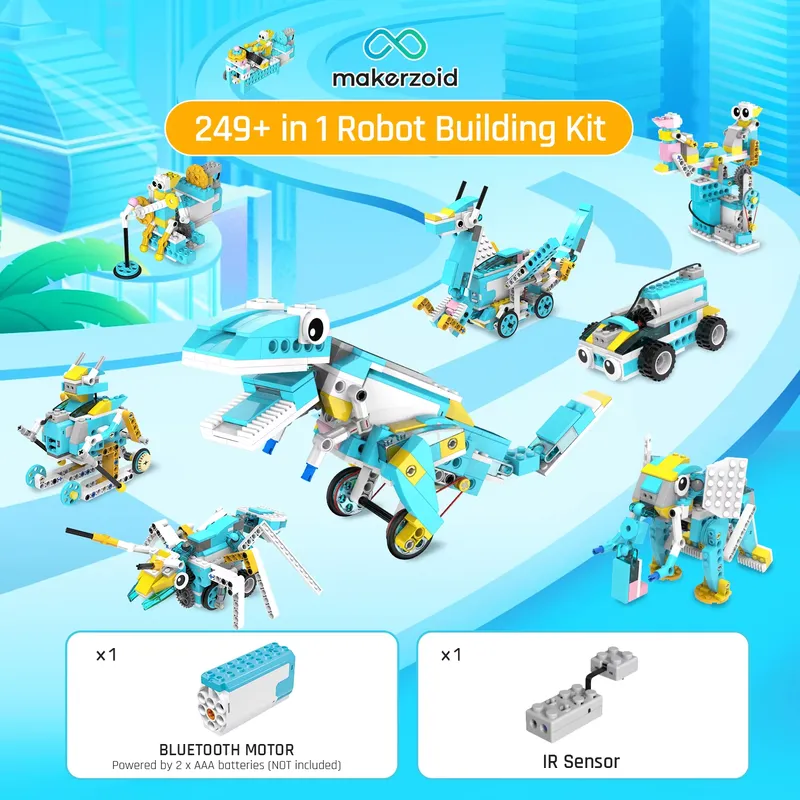EE1 for 200 in 1 STEM Building - Stem Robot Building Kit Coding ulasan dan harga