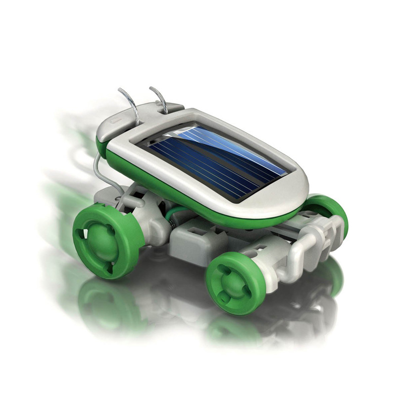 6-In-1 Solar-Power Robot Kit A - Solar Powered Robot Kit 14 In 1 ulasan dan harga