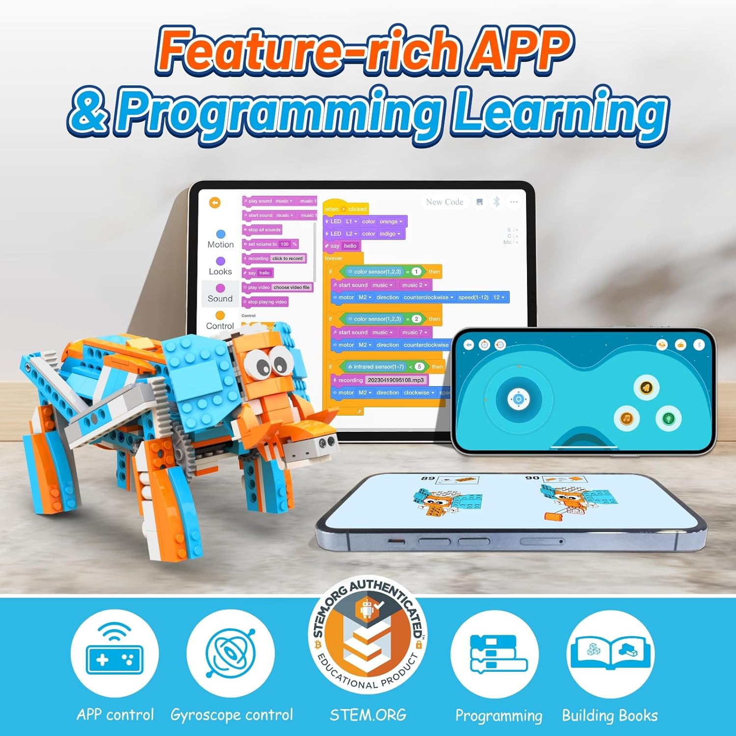 Apitor Robot S 10-in-1 Coding  - Stem Robot Building Kit Coding ulasan dan harga