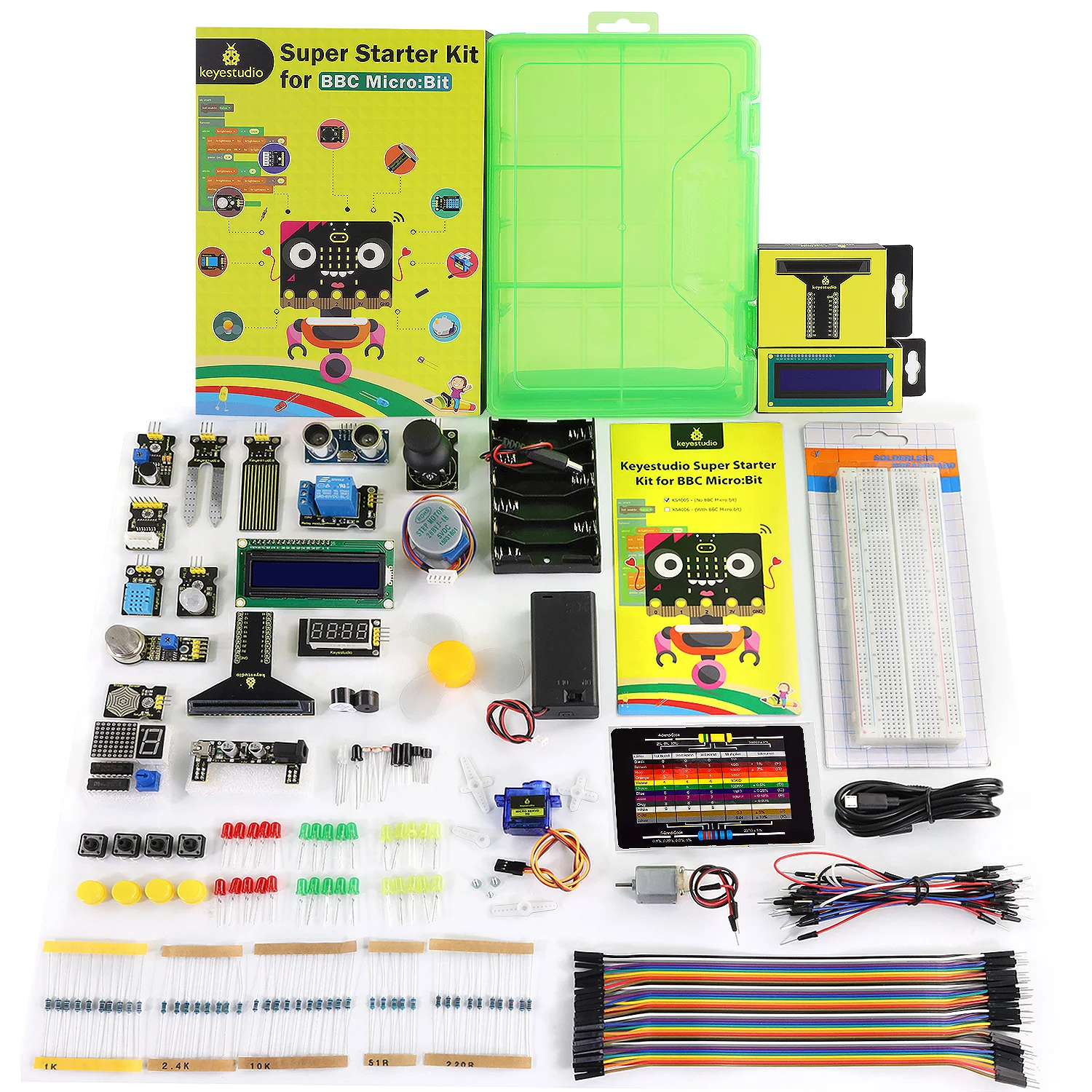 RoRuSKeyestudio Super Starter  - Micro Bit Stem Educational Starter Kit ulasan dan harga