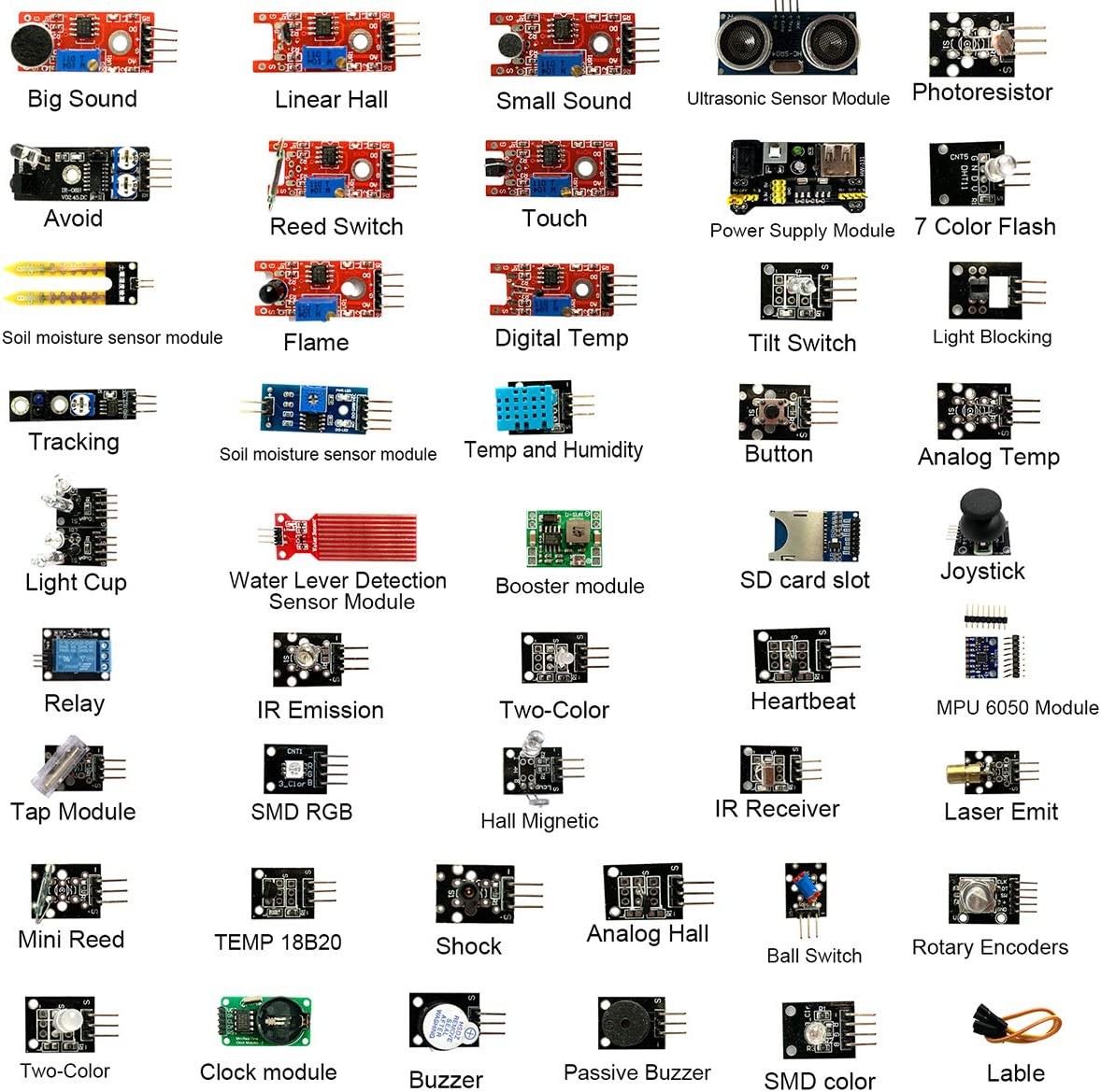 45 in 1 Sensors Modules 16 Kin - Arduino Sensor Kit 37 Modules Starter ulasan dan harga