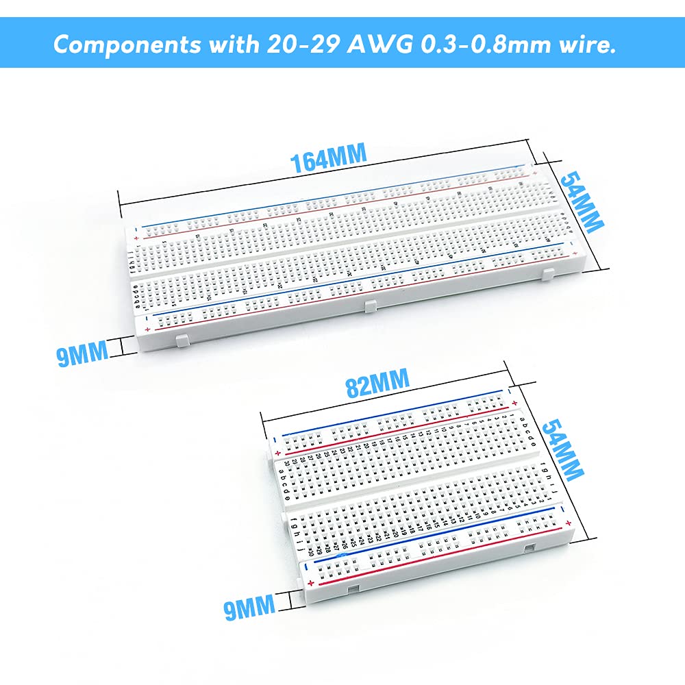 MB-102 Breadboard Power Module - Breadboard Jumper Wires Power Supply Kit ulasan dan harga