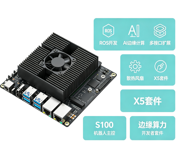 S100 ROS Robot Development Boa - Ros Robot Slam Navigation Autonomous ulasan dan harga